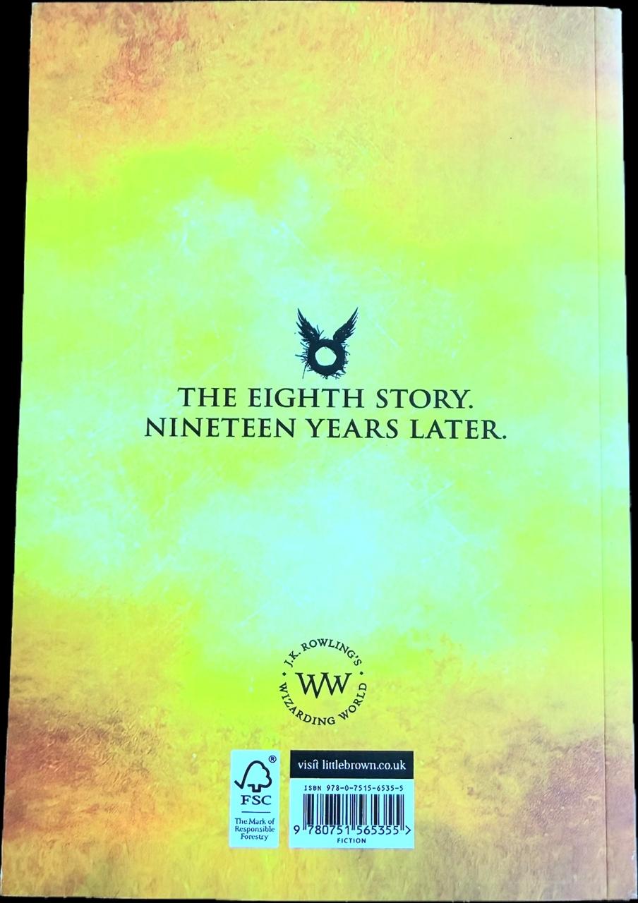 Harry Potter And The Cursed Child (Special Rehearsal Edition Script)