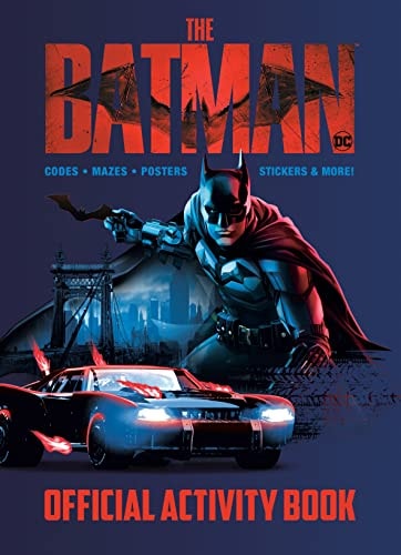 The Batman Official Activity Book (The Batman Movie): Includes Codes, Maze, Puzzles, And Stickers!