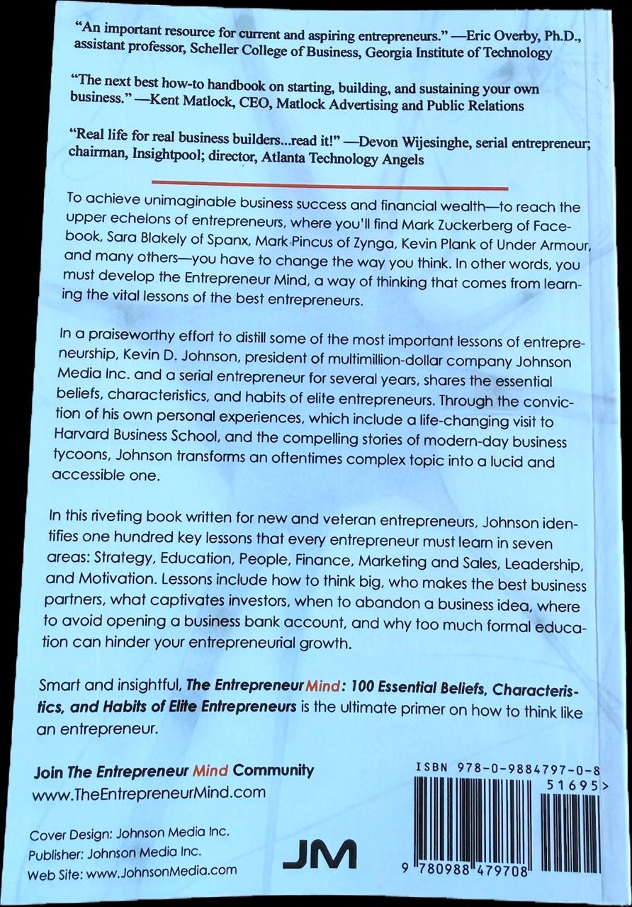 The Entrepreneur Mind